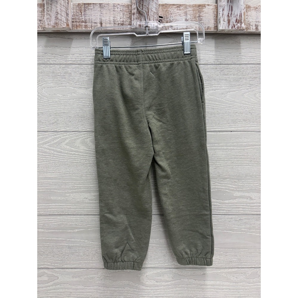 Gap Kids Boys 2 Piece Dinosaur Sweatshirt Jogger Pant Set 3T Cream Olive NEW - Picture 6 of 7